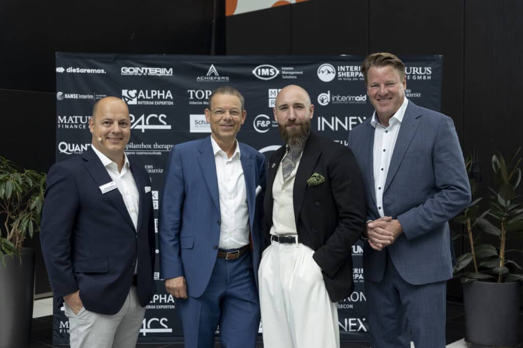Michael Lichtinger, Andreas Lau, Dominic von Proeck 
und Bernd Fischer