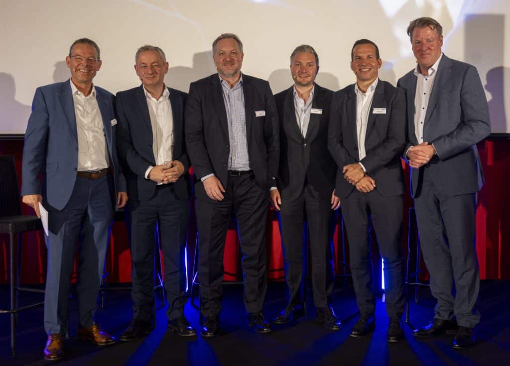 Andreas Lau, Kai Haake, Volker Groß, Sven Steinert, 
Axel Borowski und Bernd Fischer