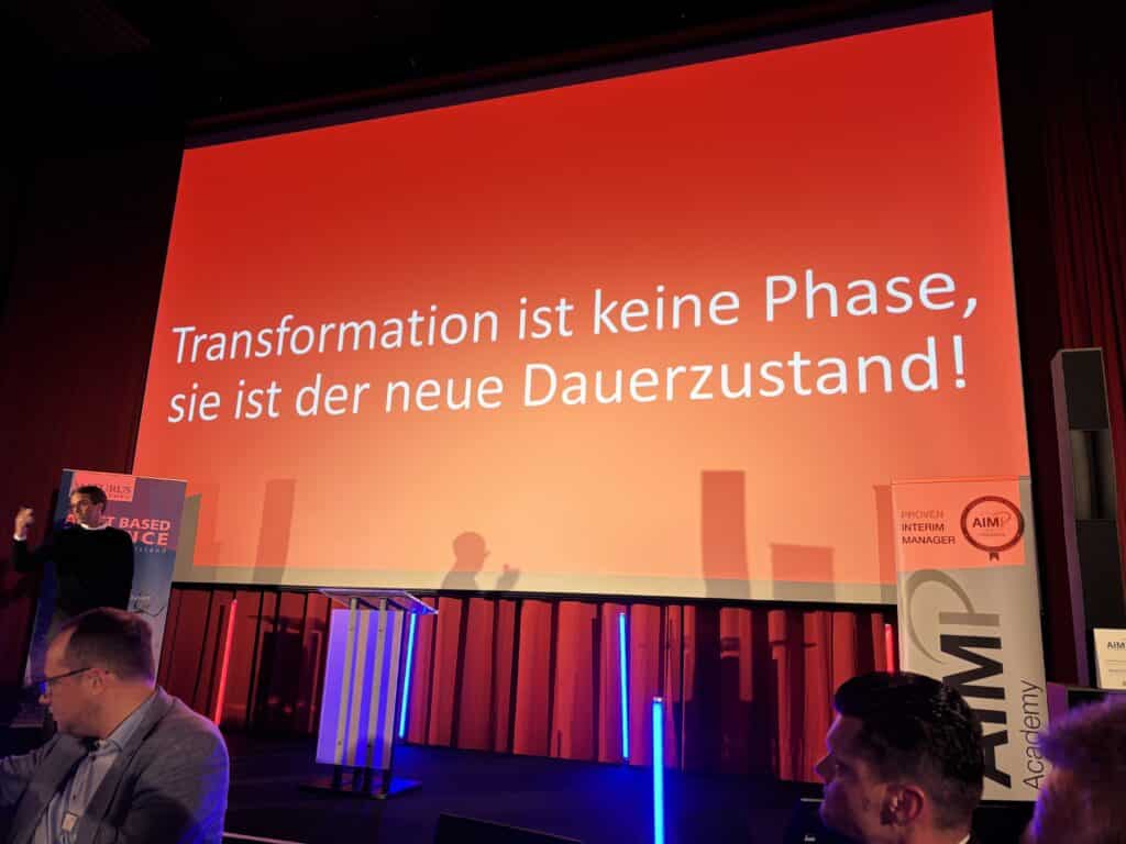 Transformation ist keine Phase, sie ist der neue Dauerzustand