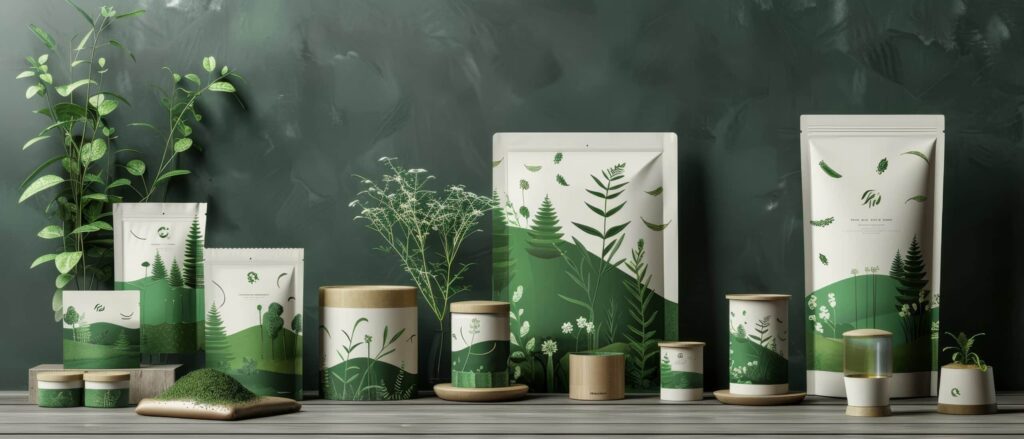 Sustainable packaging printing